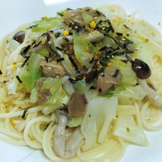 市販✻パスタソースでアレンジ「あさりきのこパスタ」